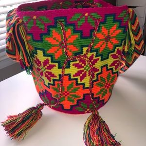 Authentic Handmade Colombian Wayuu Handbag